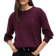 Tommy Hilfiger Essential Damenpullover in Bordeaux