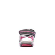 Sandalias grises/rojas para niño Kimberfeel Missi ver 3