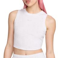 Camiseta Mujer Gris Nike W NSw Essntl Rib Crp barato