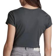 Graues T-Shirt Frau G-Star Raw Eyben D21314-4107 Ansicht 2
