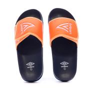 Claquettes Orange/Marine Garçon Umbro Tao vue 3
