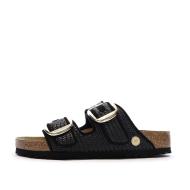 Sandales Noires Femme Birkenstock Arizona Big Buckle pas cher