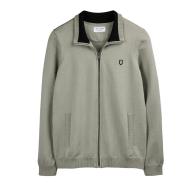 Men’s Green Zip-Up Sweatshirt by Teddy Smith Martyn affordable