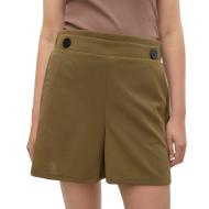 Khaki Shorts Women Vero Moda Liva