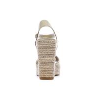 Beige Women's Compensated Sandals Tommy Hilfiger FW0FW08668 Photo of the Espace des Marques %store% store - view of %key%