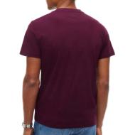 Tommy Hilfiger Men’s Bordeaux T-shirt Tjm Slim Linear Photo of the Espace des Marques %store% store - view of %key%