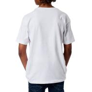 T-shirt Blanc/Bleu Garçon Kaporal Ticlass3 Mc vue 2
