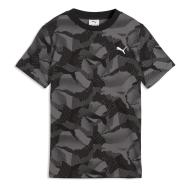 Camiseta negra para niño Puma Ess Camo Aop barato
