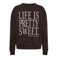 Braunes Damen-Sweatshirt JDY Nanna Life Ansicht 2