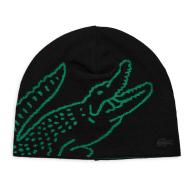 Lacoste Herren Mütze Schwarz/Grün mit Stickerei