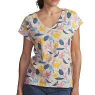 T-Shirt Blanc Femme TBS Navy pas cher