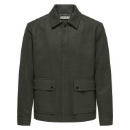 Grüne Jacke Herren Only &amp; Sons Ponnor
