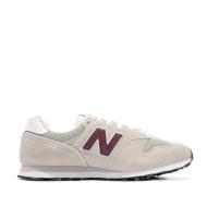Baskets Beige Mixte New Balance ML373 vue 2