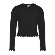 Vero Moda Lavender Girl's Black Long Sleeve T-Shirt affordable