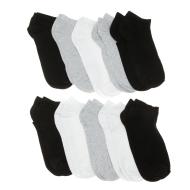 X10 Paar Socken Schwarz/Weiß/Grau Mann Twinday 1/242/59 günstig
