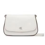 Bolso bandolera blanco para mujer Calvin Klein Jeans Flap Camera barato