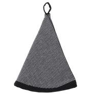 Paño de cocina negro/blanco 60 cm barato
