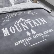 Juego de cama de algodón con estampado de cuadros Today MOUNTAIN 220x240 ver 2
