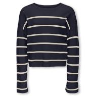 Marineblauer Pullover für Mädchen von ONLY Kogamy günstig