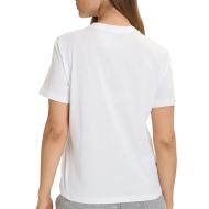 T-Shirt Weiß Frau Calvin Klein Jeans Classic Boxed Ansicht 2
