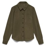 Chemise Kaki Foncé Femme Vero Moda Callie
