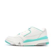 Baskets Blanches/Turquoises Homme Le Coq Sportif Nineties pas cher
