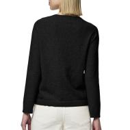 Jersey negro de mujer Pieces Bree Knit ver 2