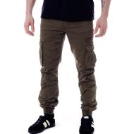 Pantalon Cargo Marron Foncé Homme Paname Brothers Carlos