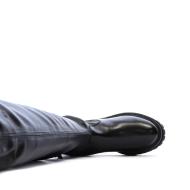 Botas al muslo Geox Iridea Mujer Negras ver 4
