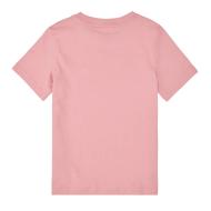 Camiseta rosa para niña de Puma con el gato centrado ver 2