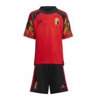 BELGIEN Mini Kit Rot/Schwarz Jungen Adidas 2022 günstig