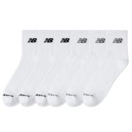 x3 Paires de chaussettes Blanches/Noires Homme New Balance Lightweight pas cher