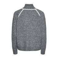 Pieces Lola Jersey Gris/Blanco Mujer ver 2