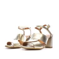 Goldene Sandalen Frau Geox Neraklia Ansicht 6