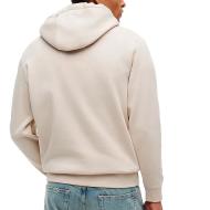 Sweat Beige Clair Homme Tommy Hilfiger Tjm Reg S Flag vue 2