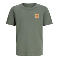 Camiseta verde para niño Jack & Jones Brandy barato