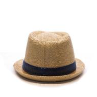 Via Lorenzo Ocean Men’s Beige/Navy Straw Hats Photo of the Espace des Marques %store% store - view of %key%