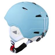 Hellblauer Junior-Skihelm Cairn Infiniti Ansicht 2