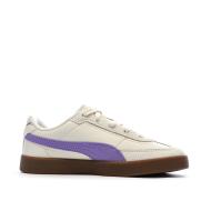Puma Club II Era Women’s Ecru/Purple Trainers Photo of the Espace des Marques %store% store - view of %key%