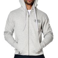 Sweat Zippé Gris Homme Von Dutch SLIGN pas cher