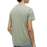 T-shirt Vert Clair Homme Tommy Hilfiger Tjm Slim Linear vue 2