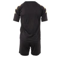 Kappa Marcelo Jungen Fußballanzug Schwarz Ansicht 2