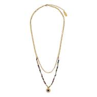 Clio Blue Women's Blue/Purple Necklace CO3938SD affordable