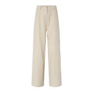 Pantalones Fluido Mujer Crudo YAS Yastunni barato