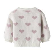Girls' white/pink jumper Name it Foana Photo of the Espace des Marques %store% store - view of %key%