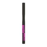 Flüssiger Eyeliner Schwarz Gemey Maybelline Hyper Precise All Day 701 Matte Black Ansicht 2