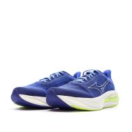 Chaussures de Running Bleues Femme Mizuno Neo Cosmo vue 6