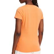 Orangefarbenes T-Shirt für Frauen Pepe jeans New Virginia Ansicht 2