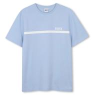 Camiseta azul para niño de Hugo Boss J52727
