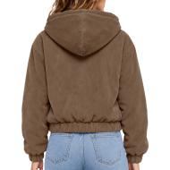 Only Women’s Brown Corduroy Jacket Photo of the Espace des Marques %store% store - view of %key%